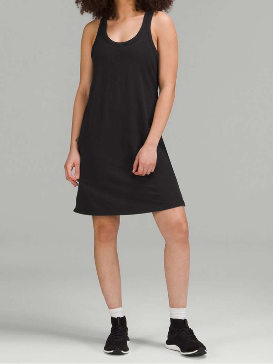 lululemon athletica Dresses & Skirts - NWOT Lululemon Classic-Fit Cotton-Blend Scoop Dress